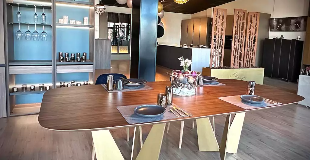 Espace cuisine ouvert sur le séjour